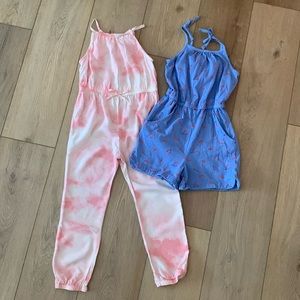 Toddler Girls Romper Bundle.